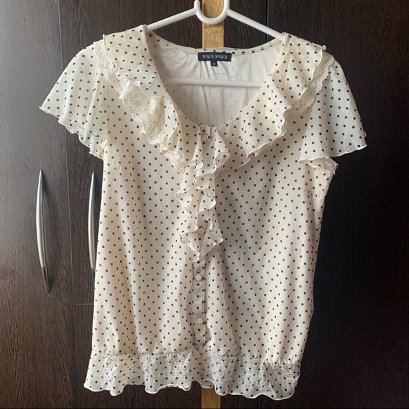 Mish Mash Tops - Mish mash polka dot top